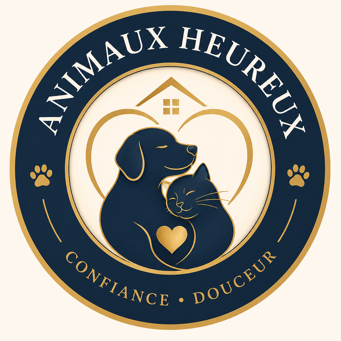 Animaux heureux — Confiance et douceur
